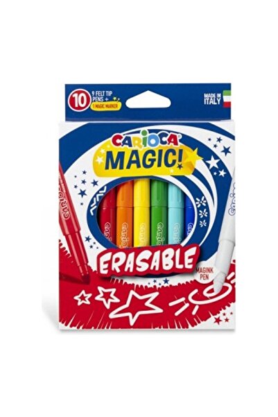 carioca Silinebilen Sihirli Keçeli Boya Kalemi 10 Renk 43182
