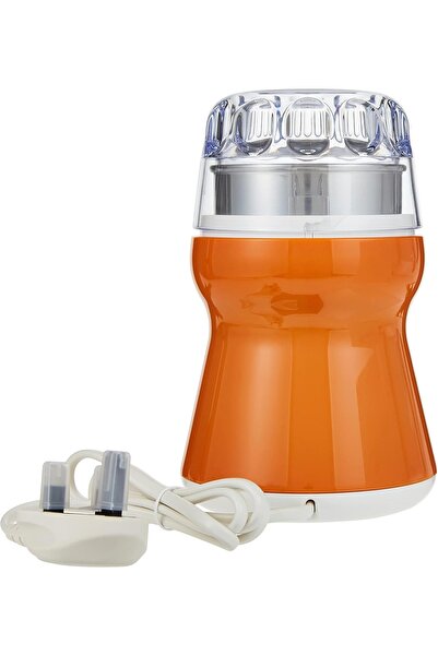 Moulinex مطحنة قهوة وتوابل مولينكس The Original AR110O27 قوة 180 واط سعة 50 جرام وعاء ستيل برتقالي