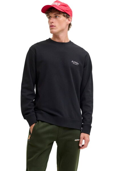Jack & Jones JACK &JONES Archive Graphic Crew sweatshirt - 12287995-Black