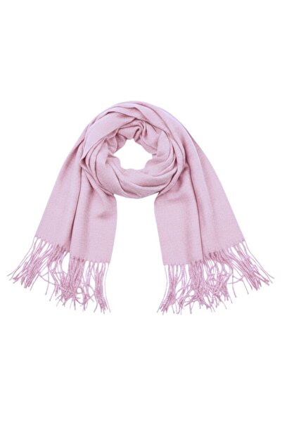 Antonio Eșarfă de damă, Antonio, model cu franjuri, culoare liliac