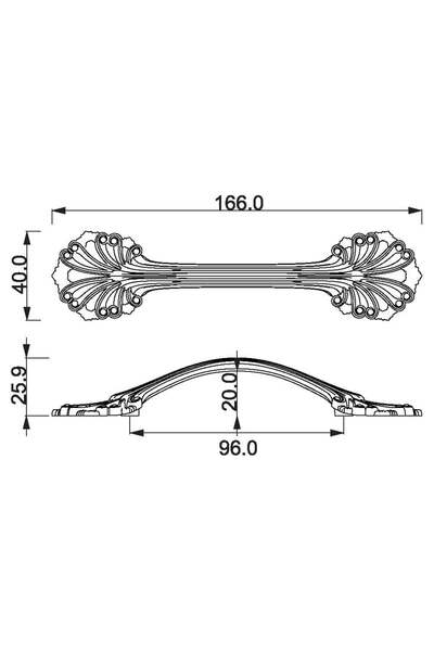 Çebi Metal Çebi Prj A348025 Mp14 Handle (A348025114)