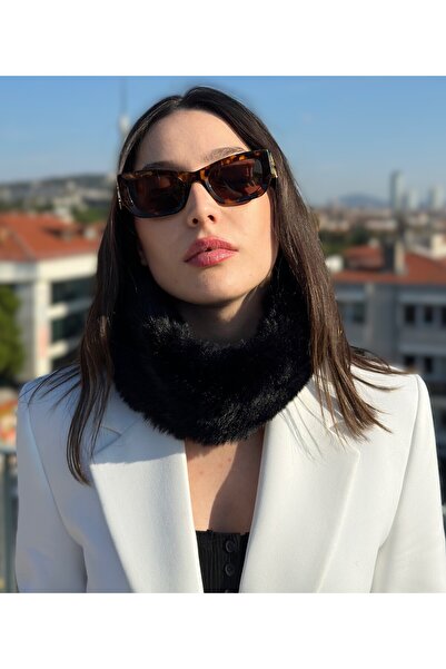 Mollycrush Women's Plush Bandana Throat Warmer |   Premium Soft Winter