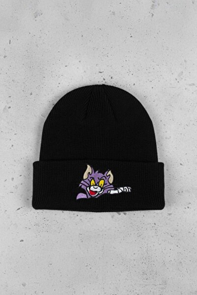 Karakedi Μαύρος Τομ και Τζέρι Τομ Κέντημα Μπερέ