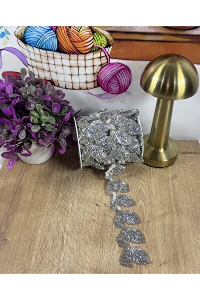 jasmina store yaprak desenli yapışma şerit aksesuar(1mt)