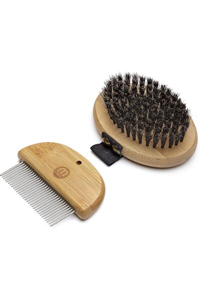 Mikki مجموعة العناية بالجراء والقطط الصغيرة المصنوعة من الخيزران