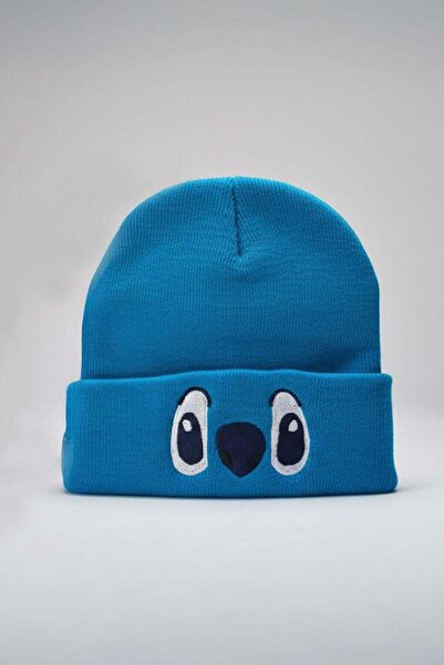 Karakedi Μπλε Χαριτωμένο Καπέλο Unisex με σχέδιο Lilo & Stitch