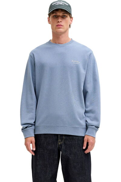 Jack & Jones JACK &JONES Archive Graphic Crew sweatshirt - 12287995-Blue Mirage