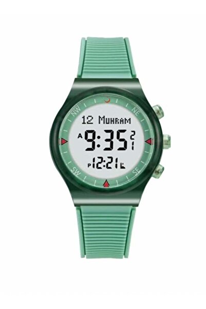 Al-Fajr Water Resistant Digital Watch，White dial