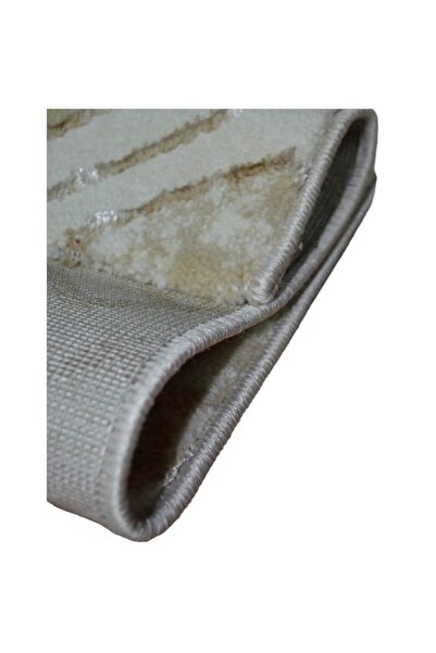 OEN Covor Bela Soft Crem, Auriu, Maro 80 x 150 cm