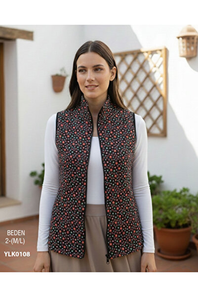 Viemor OTANTİK DİK YAKA PAZEN YELEK M/L-2