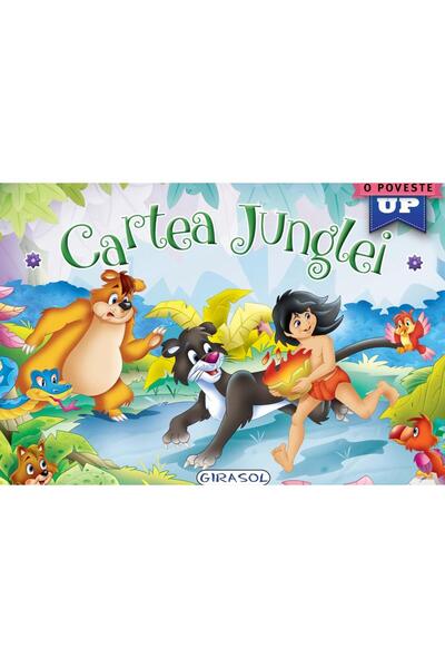 Editura Girasol Cartea Junglei. Carte pop-up, Rudyard Kipling