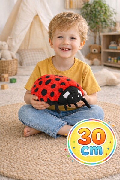 TOYFEST Peluş Uğur Böceği 35 cm