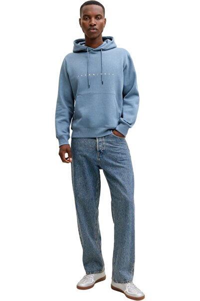 Jack & Jones Hanorac cu glugă JACK & JONES Star JJ - 12233972-Blue Mirage