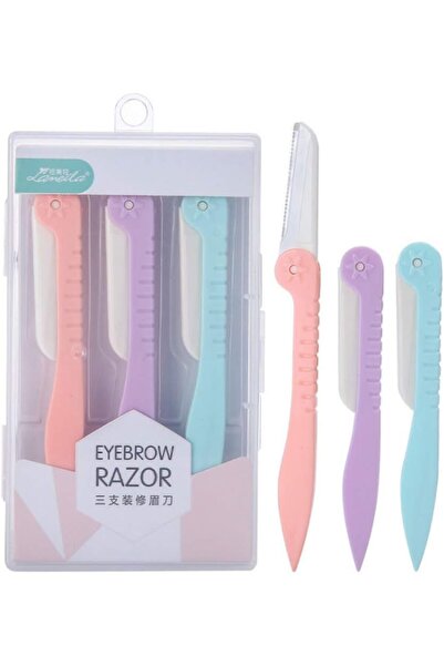 Blooming مجموعة لاميلا المكونة من 3 قطع: أداة تشكيل الحواجب القابلة للطي، أداة تشذيب الحواجب، ماكينة حلاقة شعر الوجه، أداة حلاقة الشعر والعناية به