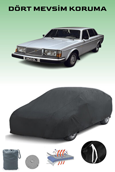 Breen غطاء سيارة فولفو 260 أسود، غطاء سيارة، خيمة سيارة