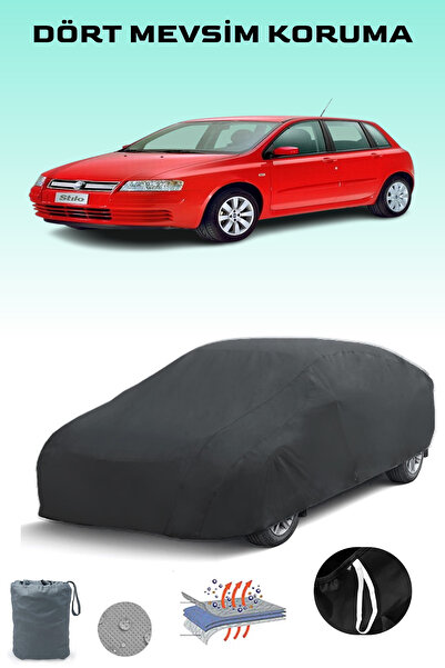 Breen غطاء سيارة فيات ستيلو أسود، غطاء سيارة، خيمة سيارة