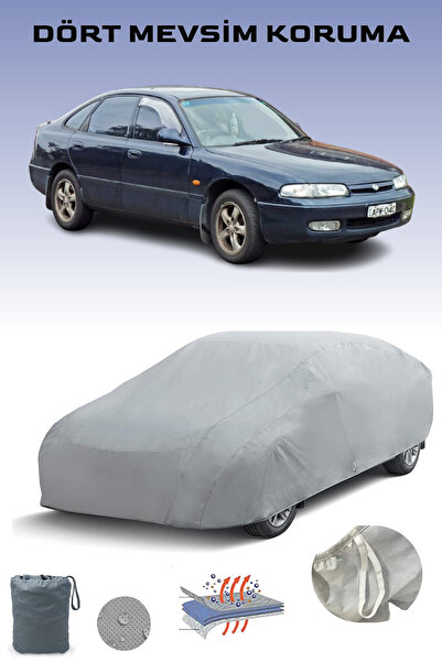 Breen غطاء سيارة رمادي لمازدا 626 5 هاتشباك، غطاء سيارة، خيمة سيارة