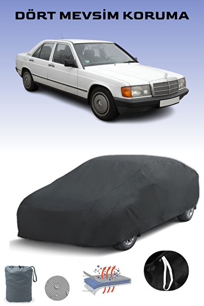 Breen غطاء سيارة مرسيدس-بنز 190 أسود، غطاء سيارة، خيمة سيارة