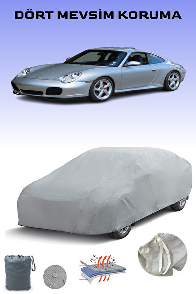 Breen Gray Porsche 911 Carrera (996) 2001 - 2004 Car Cover, Auto Cover, Car Tent