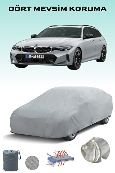 Breen غطاء سيارة بي إم دبليو إم 3 تورينج باللون الرمادي، غطاء سيارة، خيمة سيارة