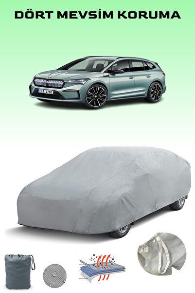 Breen غطاء سيارة رمادي لسيارة سكودا إنياك 4، غطاء سيارة، خيمة سيارة