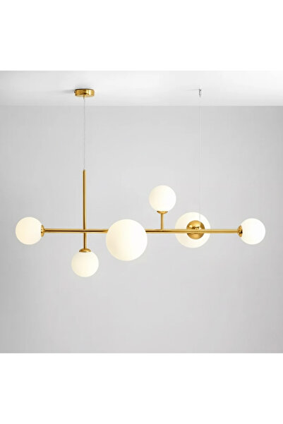 RONİSU AYDINLATMA Dioris Camlı Sıralı Avize RA-AVZ- 3092-81-47