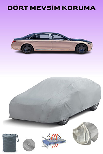 Breen غطاء سيارة مرسيدس-بنز مايباخ الفئة S باللون الرمادي، غطاء سيارة، خيمة س...