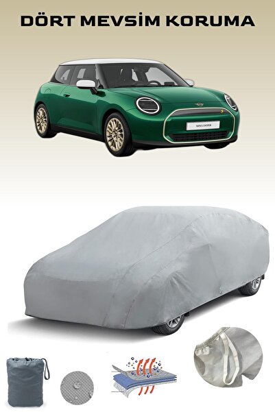 Breen غطاء سيارة ميني كوبر الكهربائية باللون الرمادي، غطاء سيارة، خيمة سيارة
