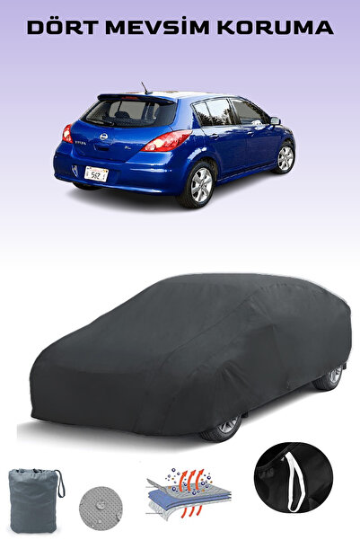 Breen غطاء سيارة نيسان فيرسا هاتشباك أسود، غطاء سيارة، خيمة سيارة
