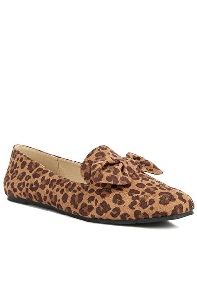 london Rag Women Leopard Bow Loafer