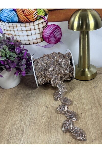 jasmina store yaprak motifli yapışma şerit aksesuar