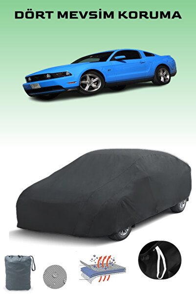 Breen غطاء سيارة فورد موستانج 5 أسود، غطاء سيارة، خيمة سيارة