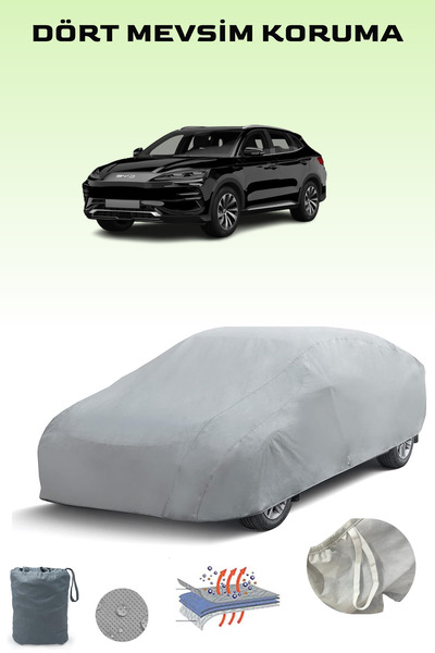 Breen Gray Byd Seal U Car Tarpaulin, Auto Cover, Car Tent