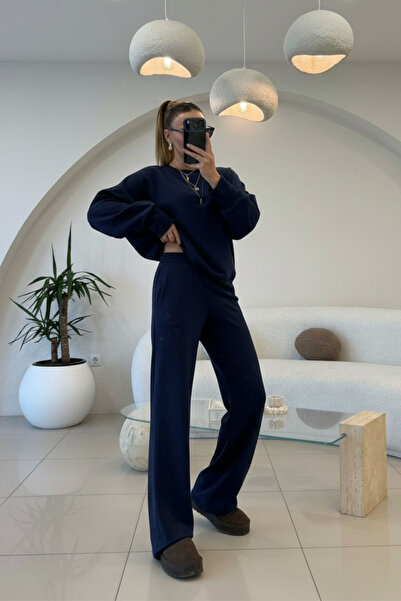 YAKAMEL Women's Modal Long Sleeve High Waist Tracksuit Set