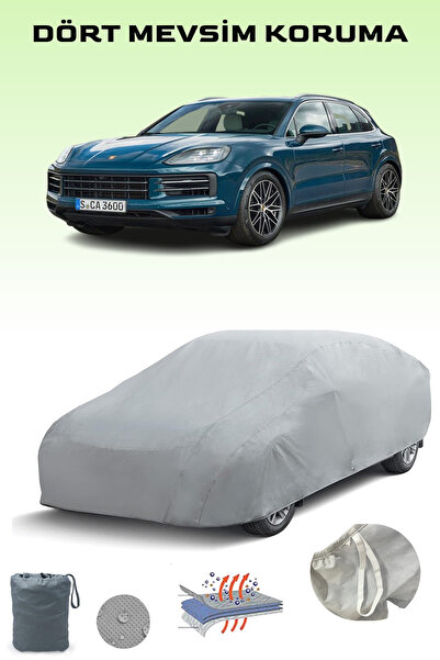 Breen غطاء سيارة بورش كايين 3 رمادي اللون، غطاء سيارة، خيمة سيارة