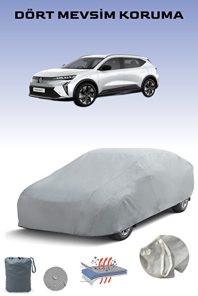 Breen غطاء سيارة رينو سينيك E-Tech الكهربائية باللون الرمادي، غطاء سيارة، خيم...