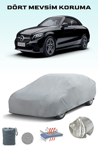 Breen غطاء سيارة رمادي لمرسيدس الفئة C كابريوليه (A205) 2016 - 2021، غطاء سيارة، خيمة سيارة