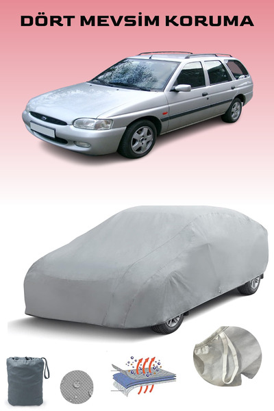Breen غطاء سيارة فورد إسكورت 6 تورنييه باللون الرمادي، غطاء سيارة، خيمة سيارة