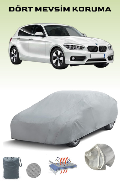 Breen غطاء سيارة رمادي لسيارة بي إم دبليو الفئة الأولى (116I)، غطاء سيارة، خيمة سيارة