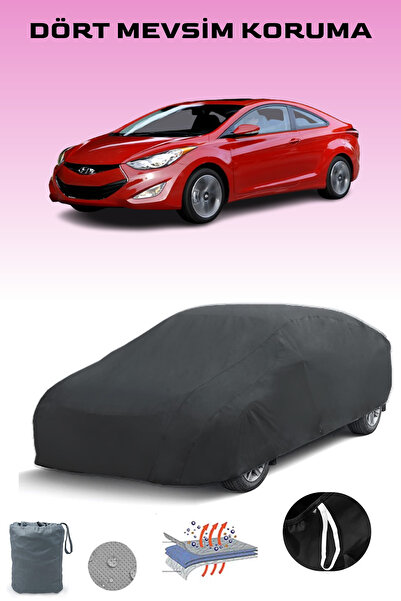 Breen غطاء سيارة هيونداي إلنترا كوبيه أسود 2012 - 2021، غطاء سيارة، خيمة سيارة