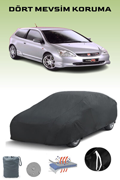 Breen غطاء سيارة هوندا سيفيك تايب-آر 2001 - 2005 أسود، غطاء سيارة، خيمة سيارة