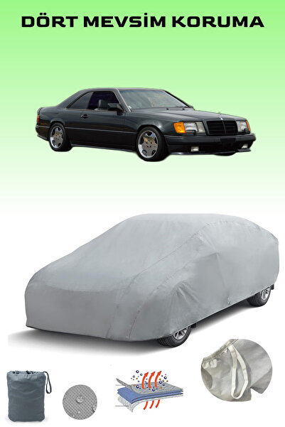 Breen غطاء سيارة مرسيدس-بنز C124 رمادي اللون، غطاء سيارة، خيمة سيارة