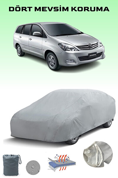Breen غطاء سيارة تويوتا إنوفا 1 رمادي اللون، غطاء سيارة، خيمة سيارة
