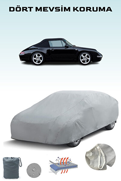 Breen غطاء سيارة رمادي لبورش 911 كابريوليه (993) 1994 - 1997، غطاء سيارة، خيم...