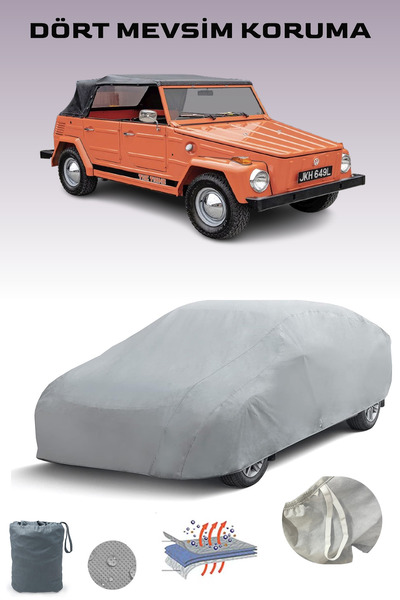 Breen غطاء سيارة فولكس فاجن 181 رمادي اللون، غطاء سيارة، خيمة سيارة