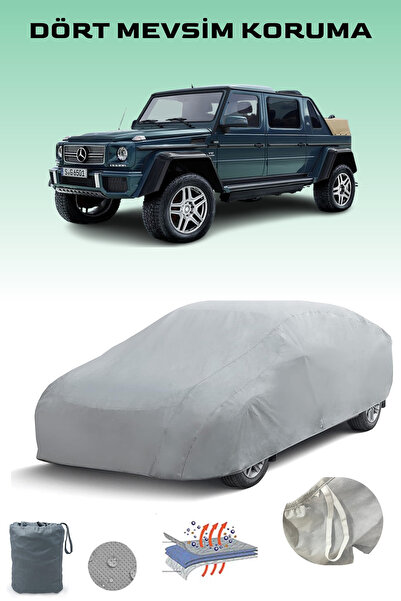 Breen غطاء سيارة مرسيدس-بنز مايباخ جي-كلاس باللون الرمادي، غطاء سيارة، خيمة س...