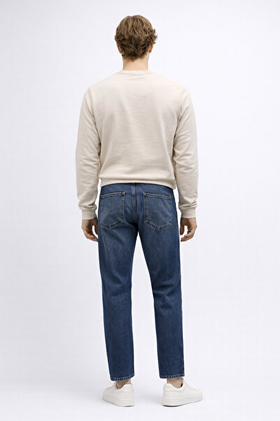 VENA Erkek Smith Dark Blue Tapered Fit Jean Pantolon - Dark Blue