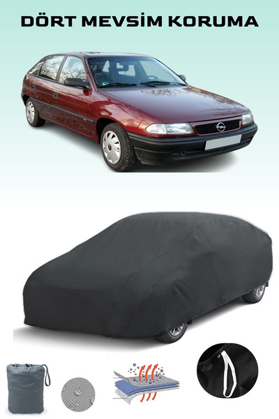 Breen غطاء سيارة أوبل أسترا أسود بخمسة أبواب 1994 - 1998، غطاء سيارة، خيمة سيارة