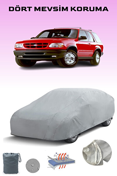 Breen غطاء سيارة فورد إكسبلورر 2 باللون الرمادي، غطاء سيارة، خيمة سيارة