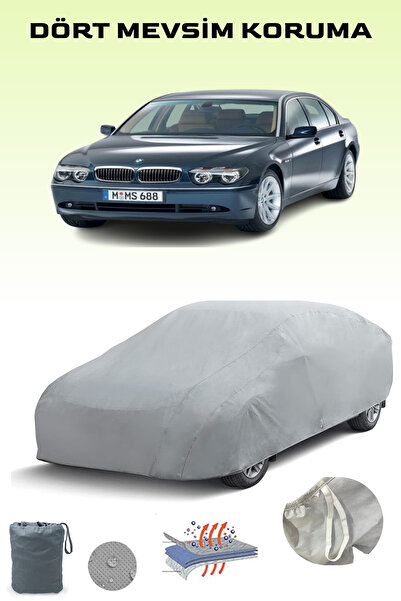 Breen غطاء سيارة رمادي لسيارة بي إم دبليو الفئة السابعة (E65/E66) 2001 - 2005، غطاء سيارة، خيمة سيارة